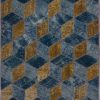 Handmade Persian Patchwork Rug Wool/Garn 142x217cm