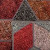 Handmade Persian Patchwork Rug Wool/Garn 142x217cm - Image 5