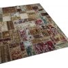 Handmade Persian Patchwork Rug Wool/Garn 160x228cm - Image 2