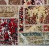 Handmade Persian Patchwork Rug Wool/Garn 160x228cm - Image 4