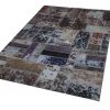Handmade Persian Patchwork Rug Wool/Garn 164x241cm - Image 2