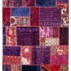 Handmade Persian Patchwork Rug Wool/Garn 165x232cm