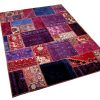 Handmade Persian Patchwork Rug Wool/Garn 165x232cm - Image 6