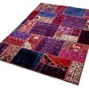 Handmade Persian Patchwork Rug Wool/Garn 165x232cm - Image 7