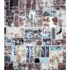 Handmade Persian Patchwork Rug Wool/Garn 169x232cm