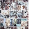 Handmade Persian Patchwork Rug Wool/Garn 169x232cm - Image 8