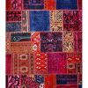 Handmade Persian Patchwork Rug Wool/Garn 174x230cm