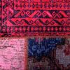 Handmade Persian Patchwork Rug Wool/Garn 174x230cm - Image 3