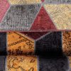 Handmade Persian Patchwork Rug Wool/Garn 177x244cm - Image 6