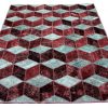 Handmade Persian Patchwork Rug Wool/Garn 180x245cm - Image 3