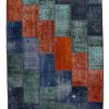 Handmade Persian Patchwork Rug Wool/Garn 181x241cm