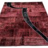 Handmade Persian Patchwork Rug Wool/Garn 182x243cm - Image 2