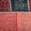 Handmade Persian Patchwork Rug Wool/Garn 182x243cm - Image 5