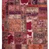 Handmade Persian Patchwork Rug Wool/Garn Tabriz 170x239cm