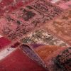 Handmade Persian Patchwork Rug Wool/Garn Tabriz 170x239cm - Image 4