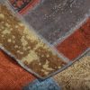Handmade Persian Patchwork Rug Wool/Garn Tabriz 172x226cm - Image 5