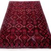 Handmade Persian Rug Beluch Black 104x201cm - Image 4