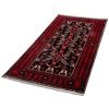 Handmade Persian Rug Beluch Black/Red 99x192cm - Image 5