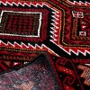 Handmade Persian Rug Beluch Red 97x207cm - Image 2