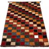 Handmade Persian Rug Gabbeh Shiraz Wool 112x181cm
