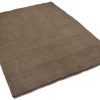 Handmade Persian Rug Gabbeh Shiraz Wool Beige 180x238cm - Image 3