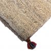 Handmade Persian Rug Gabbeh Shiraz Wool Beige 83x133cm - Image 6