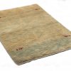 Handmade Persian Rug Gabbeh Shiraz Wool Beige/Blue 90x124cm - Image 2