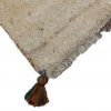Handmade Persian Rug Gabbeh Shiraz Wool Beige/Grey 73x117cm - Image 4
