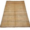 Handmade Persian Rug Gabbeh Shiraz Wool Cream 80x143cm - Image 3