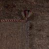 Handmade Persian Rug Gabbeh Shiraz Wool DarkGrey 78x132cm - Image 4