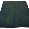 Handmade Persian Rug Gabbeh Shiraz Wool Green/Blue 150x200cm