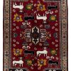 Handmade Persian Rug Shiraz 160x249cm