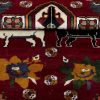 Handmade Persian Rug Shiraz 160x249cm - Image 5