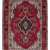 Handmade Persian Rug Tabriz 100x138cm