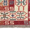 Handmade Persian Rug Varni Ardebil Kelim 110x142cm - Image 4
