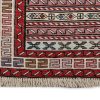 Handmade Persian Rug Varni Ardebil Kelim 115x203cm - Image 2