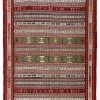 Handmade Persian Rug Varni Ardebil Kelim 115x203cm