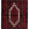 Handmade Persian Single woven Rug Senneh 115x163cm