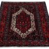Handmade Persian Single woven Rug Senneh 123x158cm - Image 2