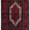Handmade Persian Single woven Rug Senneh 123x158cm
