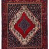 Handmade Persian Single woven Rug Senneh 128x159cm