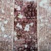 Handmade Persian Vintage Rug Tabriz Wool 107x194cm - Image 3