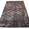Handmade Persian Vintage Rug Tabriz Wool 107x194cm - Image 7