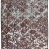Handmade Persian Vintage Rug Tabriz Wool 107x194cm - Image 8