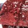 Handmade Persian Vintage Rug Tabriz Wool 130x206cm - Image 5