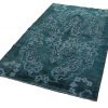 Handmade Persian Vintage Rug Tabriz Wool 132x224cm - Image 3