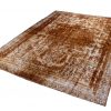 Handmade Persian Vintage Rug Tabriz Wool 255x344cm - Image 4