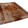 Handmade Persian Vintage Rug Tabriz Wool 255x344cm - Image 5