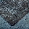 Handmade Persian VintageRug Blue/DarkBlue 114x176cm - Image 3