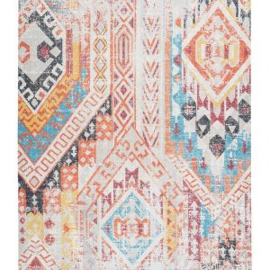 Indiana Rug 200 Multicolor/Orange